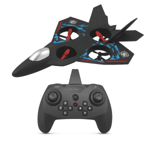 RC Stealth Fighter Jet Drone with 4-Rotor Ducted Fan Control