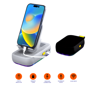 5-in-1 Mobile Creator Dock with Wireless Audio Station Hub Pro