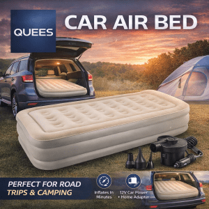 2-in-1 Versatile Air Mattress for Car, Camping & Indoor – Skin-Friendly Material