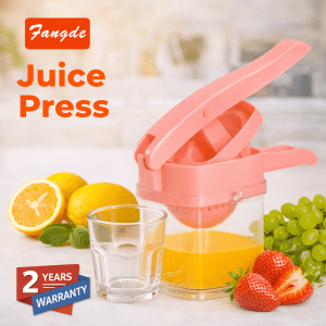 Fangde Manual Juice Press with Container and Anti-Slip Base Juicer