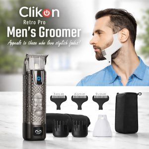 Clikon Retro Pro Men's Groomer Cordless Beard & Hair Trimmer
