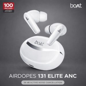 boAt Airdopes 131 Elite ANC Wireless Earbuds with Noise Cancellation