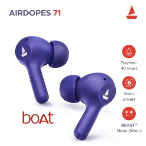 boAt Airdopes 71 Wireless Earbuds with BEAST Mode & 40H Playtime