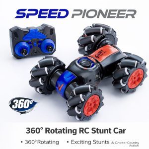 Speed Pioneer 360° Rotating RC Stunt Car Remote Control Toy Car