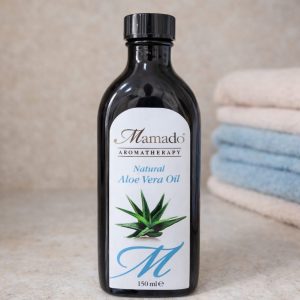 Mamado Natural Aloe Vera Oil 150ml Aromatherapy Hair & Skin Care