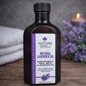 Nature Spell Natural Lavender Oil 150ml Hair, Body & Aromatherapy