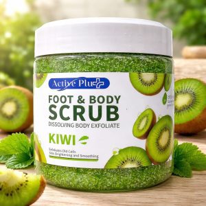 Active Plus Kiwi Foot & Body Scrub Exfoliating Skin Care