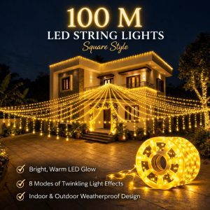 100M LED String Lights Decorative Waterproof Party Garden Lights