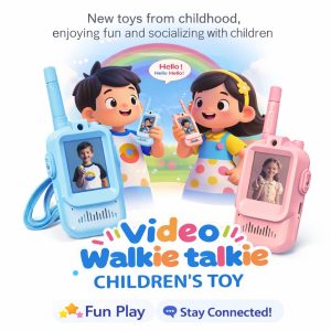 Kids Video Walkie Talkie Toy Camera Communication Device Set