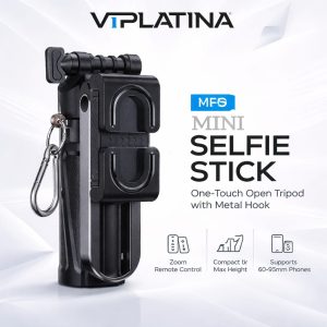 Viplatina Mini Selfie Stick Tripod Remote Control Foldable Stand