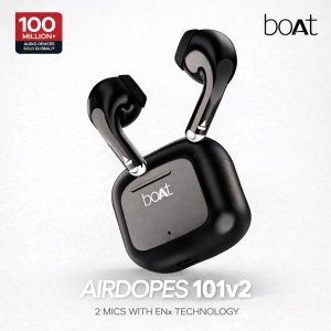 boAt Airdopes 101v2 Wireless Earbuds ENx Dual Mic Bluetooth