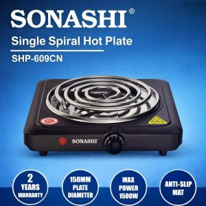Sonashi Single Spiral Hot Plate 1500W Electric Cooking Stove