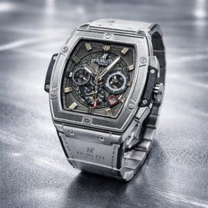 Luxury Mens Chronograph Watch Stainless Steel Designer Wrist Watch