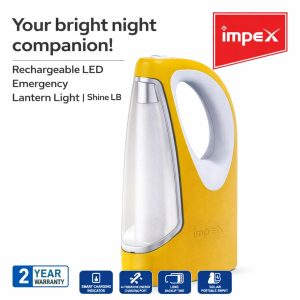 Impex Rechargeable LED Emergency Lantern Light Shine LB Portable