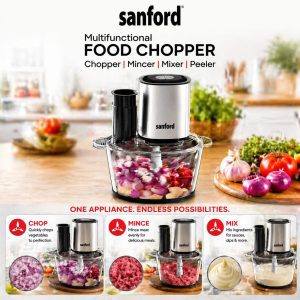 Sanford Multifunctional Food Chopper Mixer And Meat Mincer