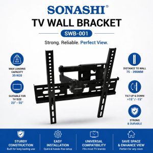Sonashi SWB-001 TV Wall Bracket For 23 To 55 Inch Televisions